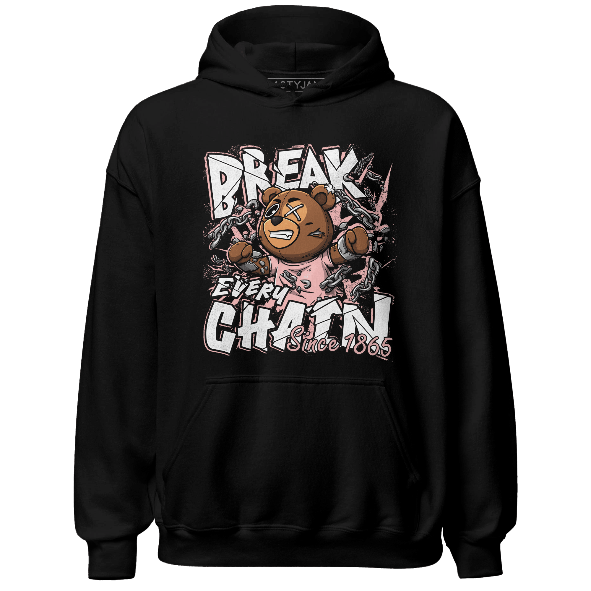 Low Legend Pink 11s Hoodie Match BER Break Chain - NastyJamz