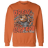 Georgia Peach 3s Sweatshirt Match BER Break Chain - NastyJamz