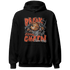 Georgia Peach 3s Hoodie Match BER Break Chain - NastyJamz