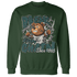 Oxidized Green 4s Sweatshirt Match BER Break Chain - NastyJamz