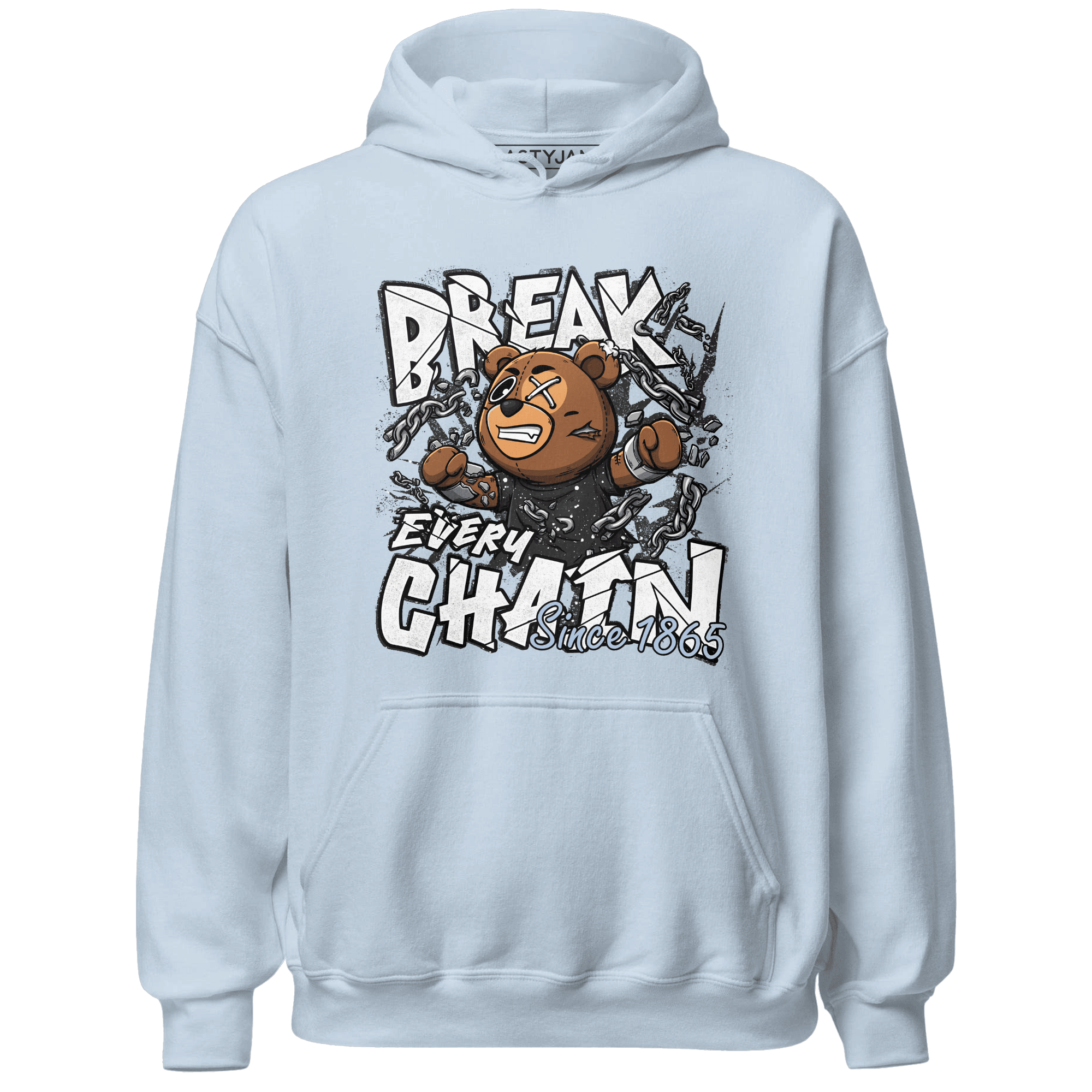 Reverse Oreo 6s Hoodie Match BER Break Chain - NastyJamz