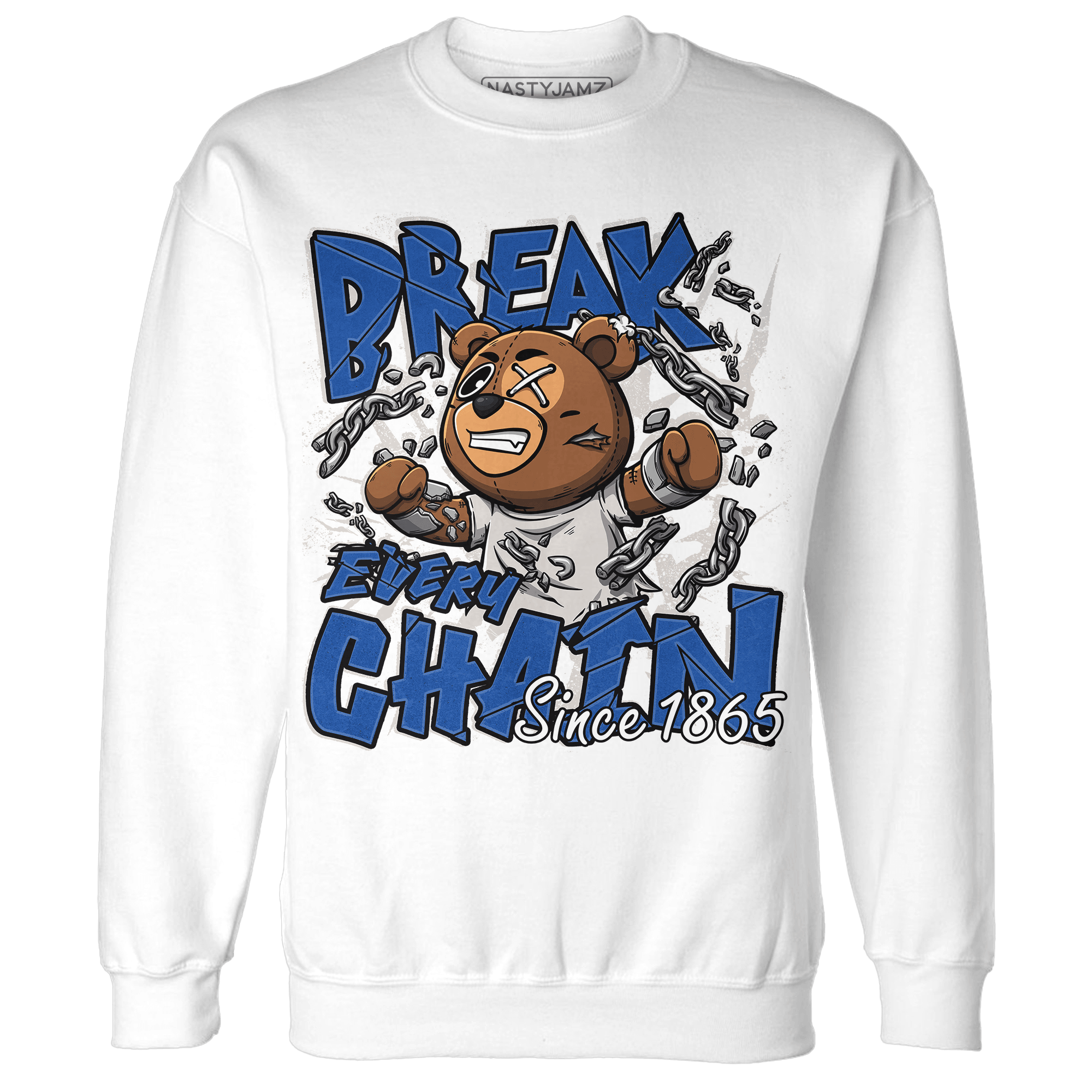 Air Max 1 86 Royal Sweatshirt Match BER Break Chain - NastyJamz