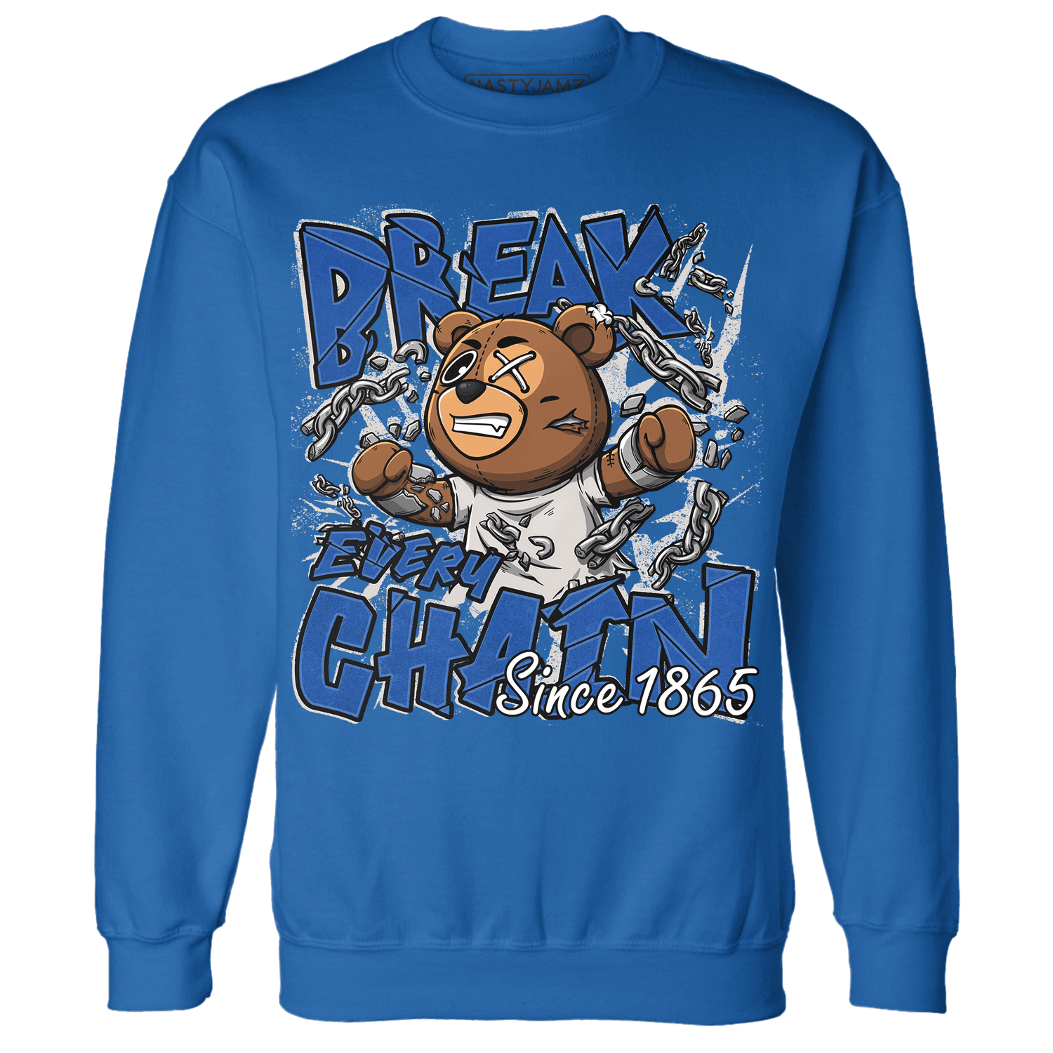 Air Max 1 86 Royal Sweatshirt Match BER Break Chain - NastyJamz
