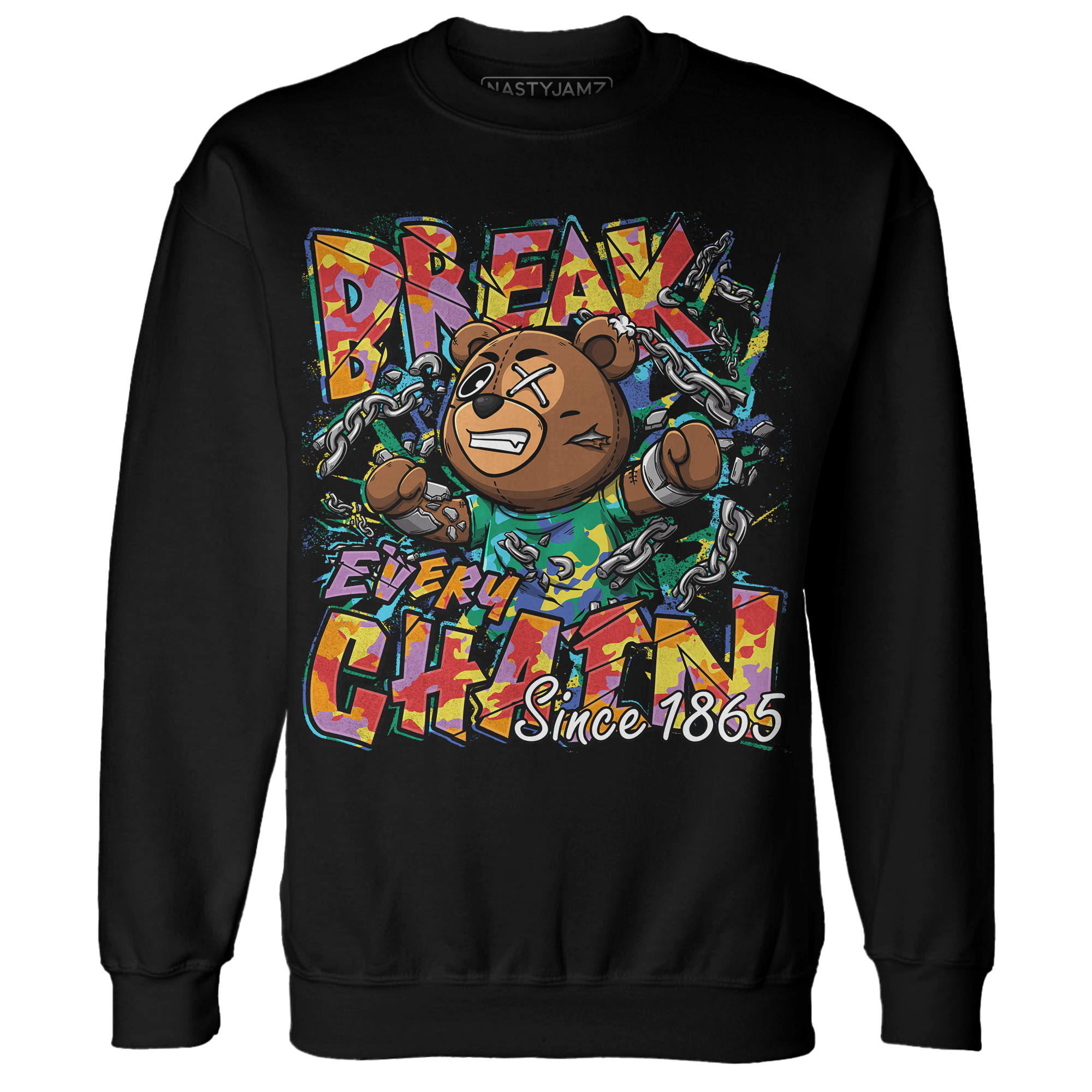 Mid GS Six Championships 1s Sweatshirt Match BER Break Chain - NastyJamz