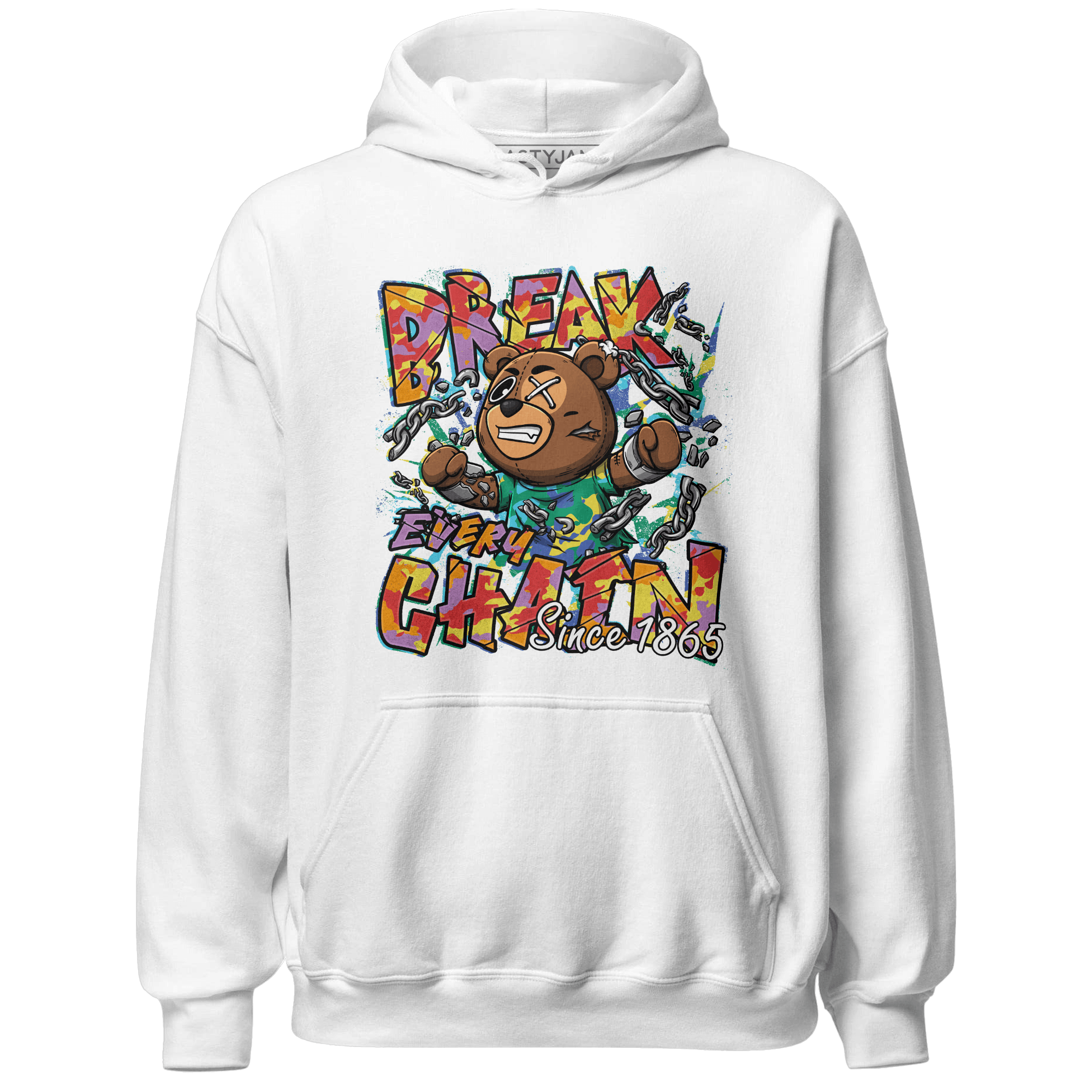 Mid GS Six Championships 1s Hoodie Match BER Break Chain - NastyJamz