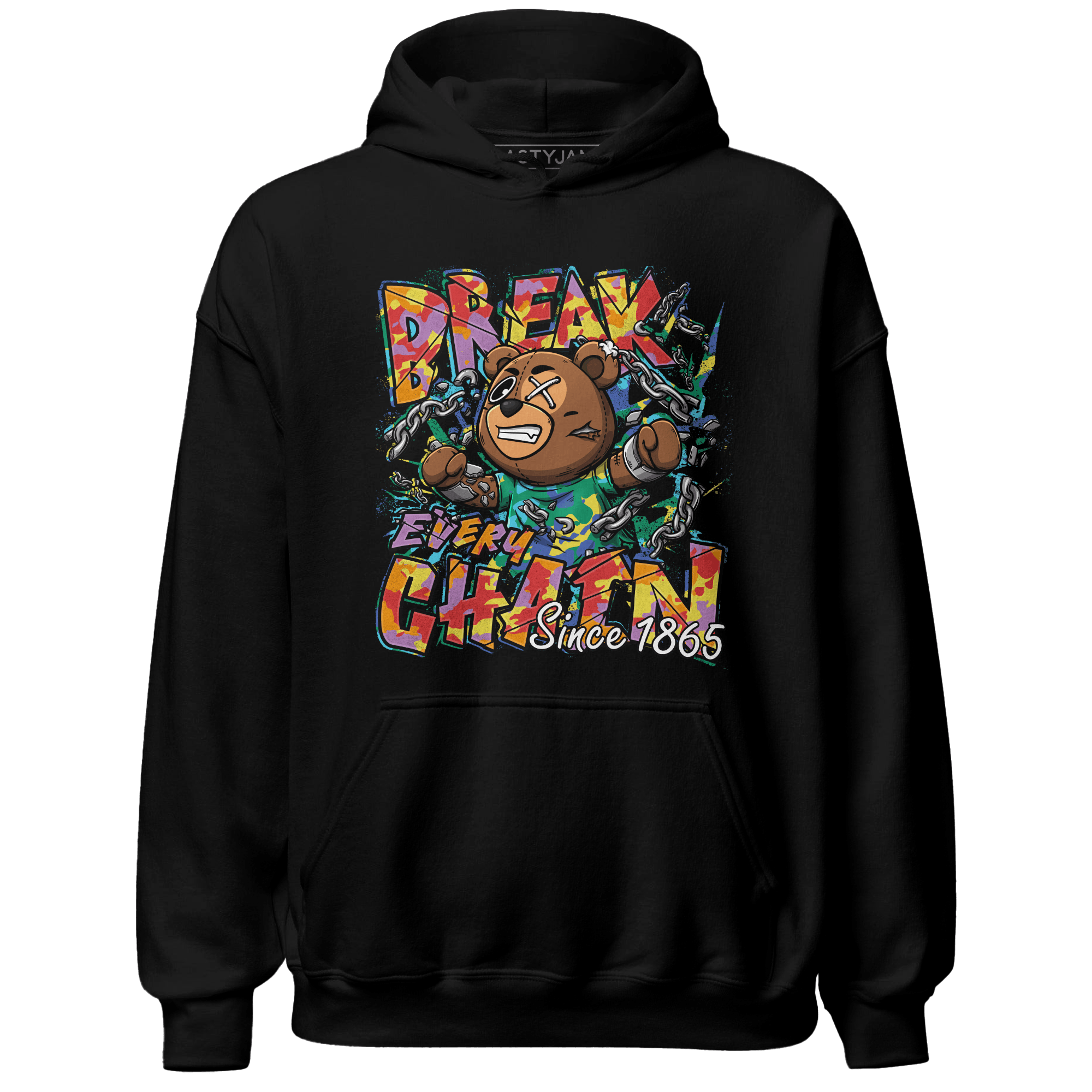 Mid GS Six Championships 1s Hoodie Match BER Break Chain - NastyJamz