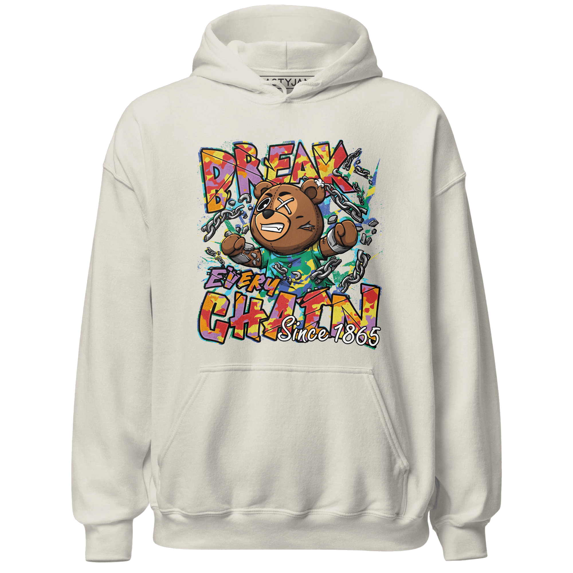 Mid GS Six Championships 1s Hoodie Match BER Break Chain - NastyJamz