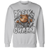 Retro High OG Black White 1s Sweatshirt Match BER Break Chain - NastyJamz