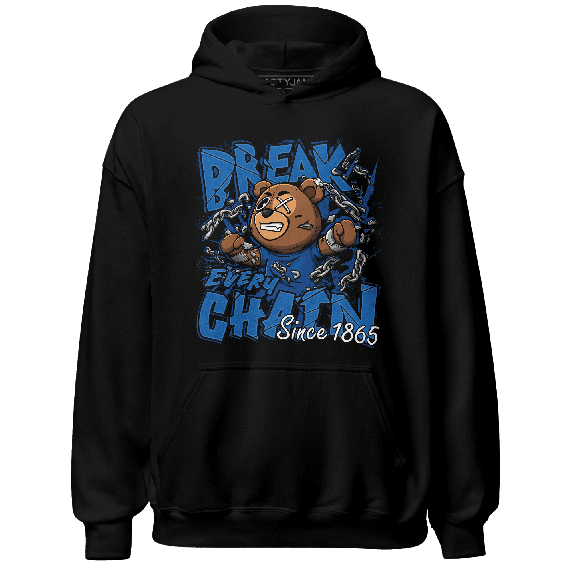 Royal Reimagined 1s Hoodie Match BER Break Chain - NastyJamz