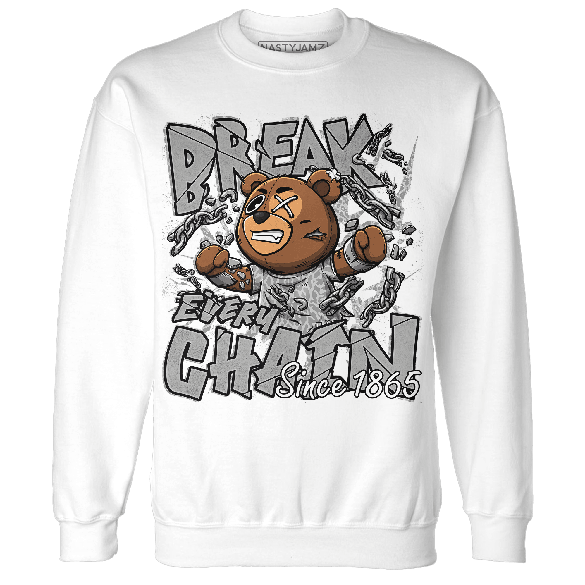 Craft Ivory 3s Sweatshirt Match BER Break Chain - NastyJamz