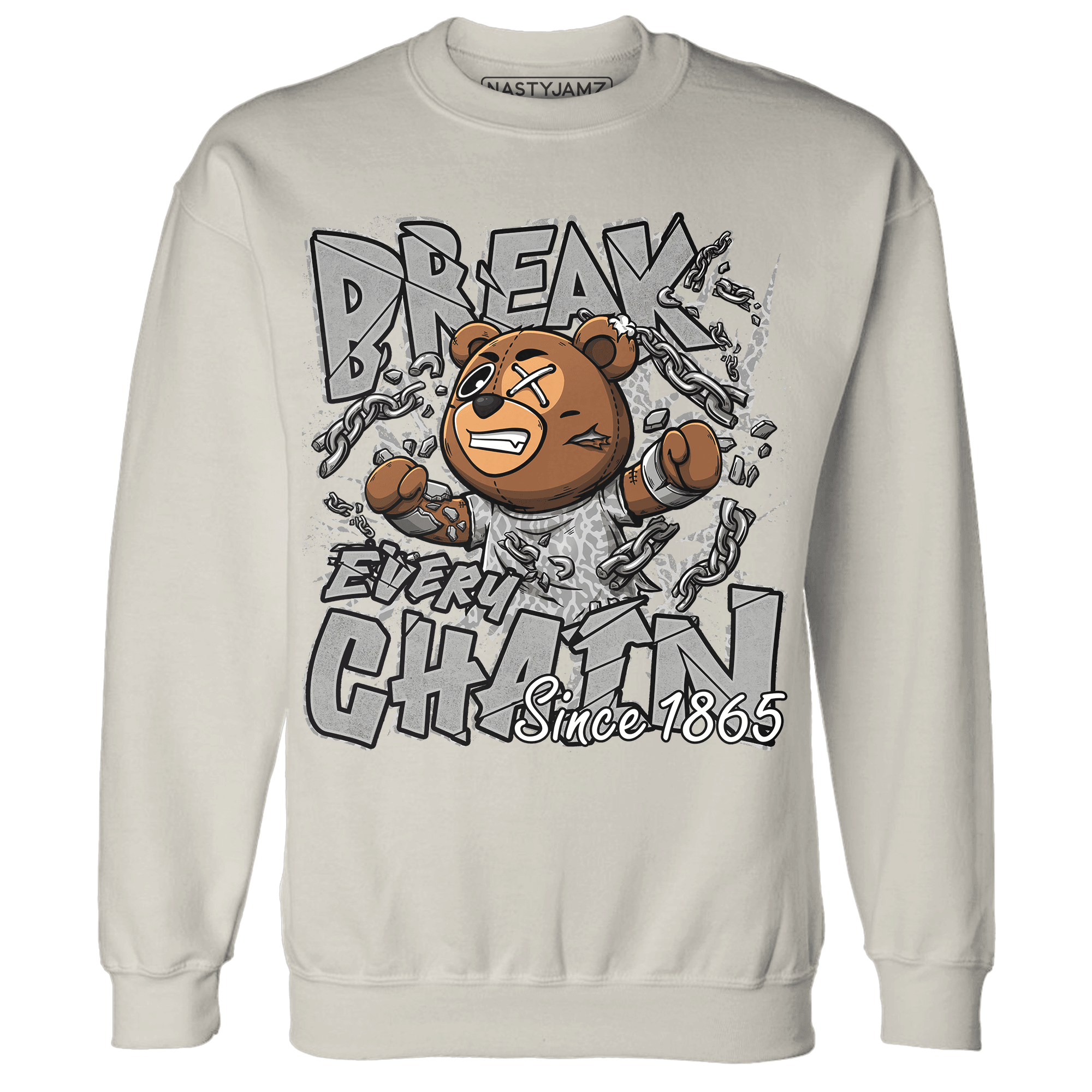 Craft Ivory 3s Sweatshirt Match BER Break Chain - NastyJamz