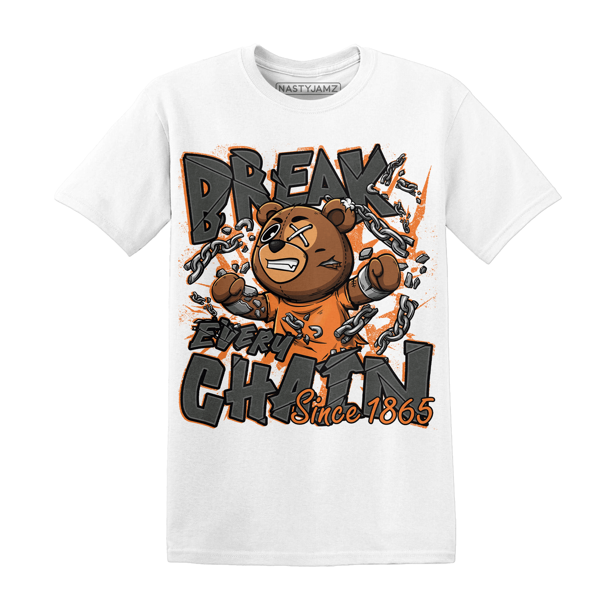 Fear Pack 3s T Shirt BER Break Chain - NastyJamz