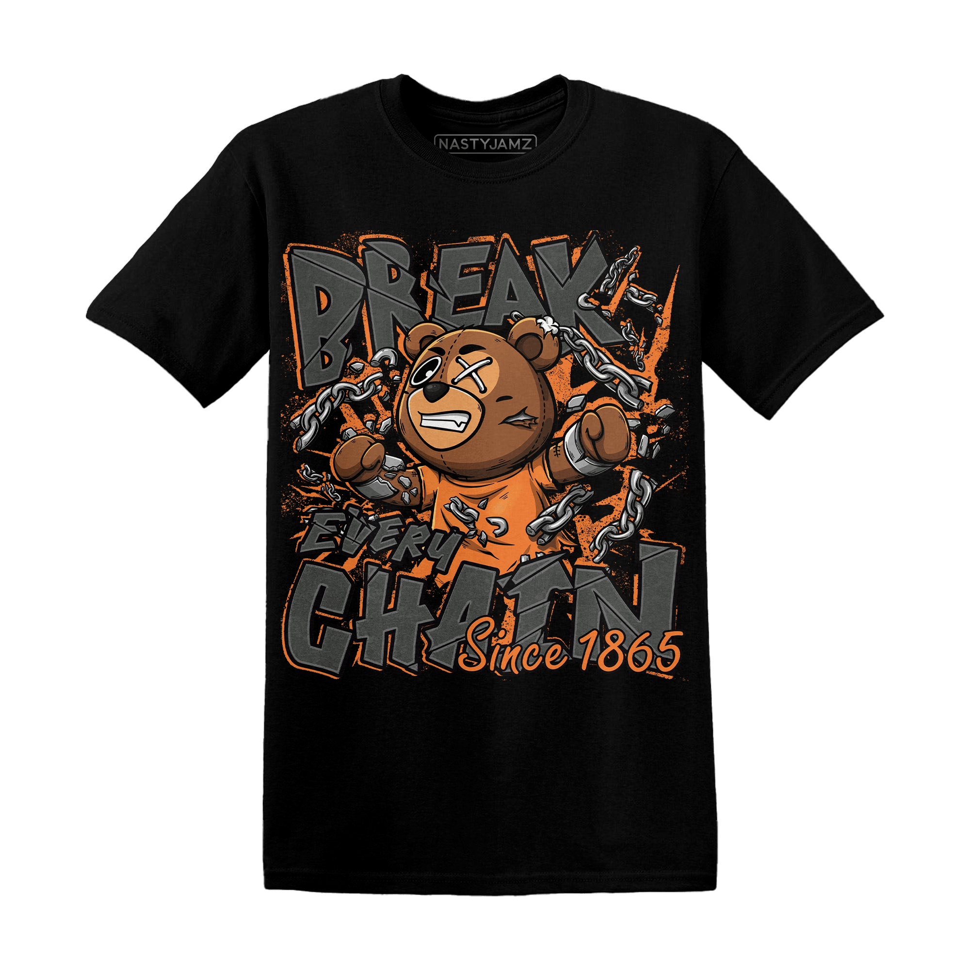 Fear Pack 3s T Shirt BER Break Chain - NastyJamz