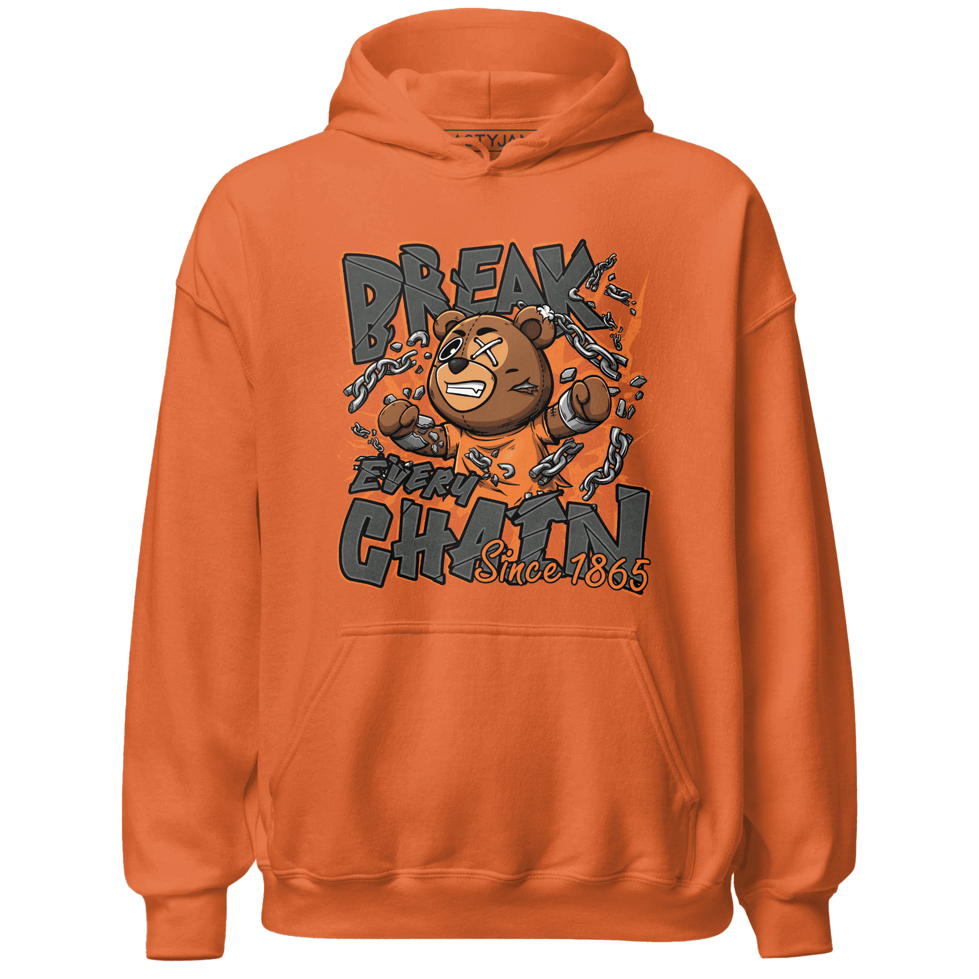 Fear Pack 3s Hoodie Match BER Break Chain - NastyJamz