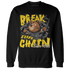 Thunder 4s Sweatshirt Match BER Break Chain - NastyJamz