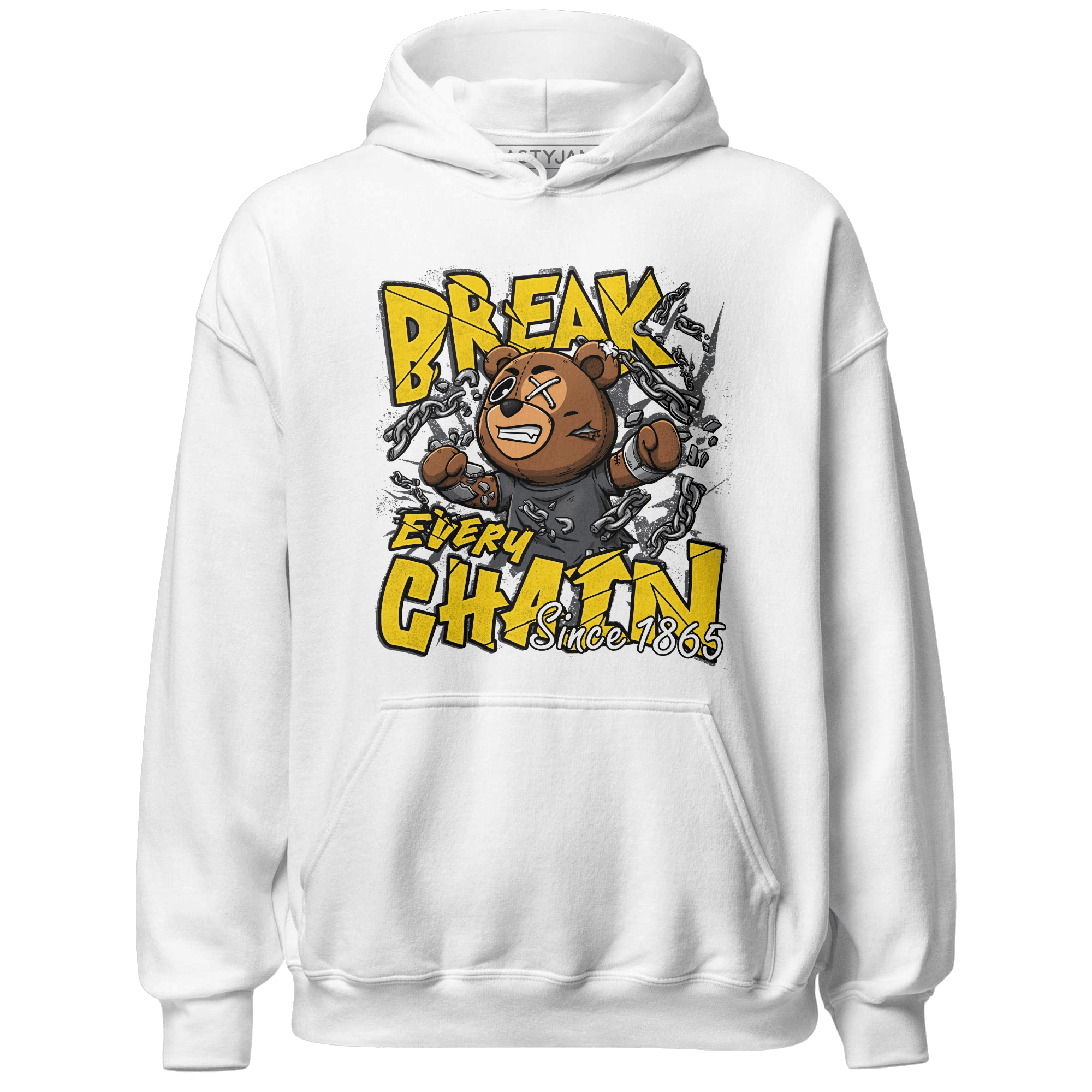 Thunder 4s Hoodie Match BER Break Chain - NastyJamz