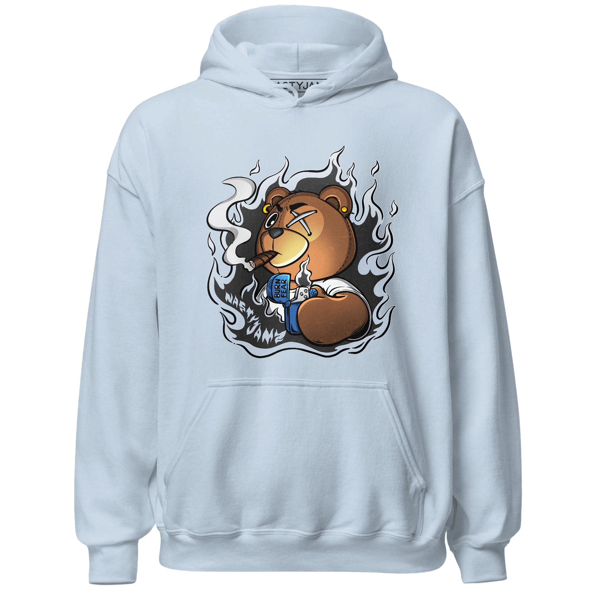 Low Space Jamz 11s Hoodie Match BER Burn Fear - NastyJamz