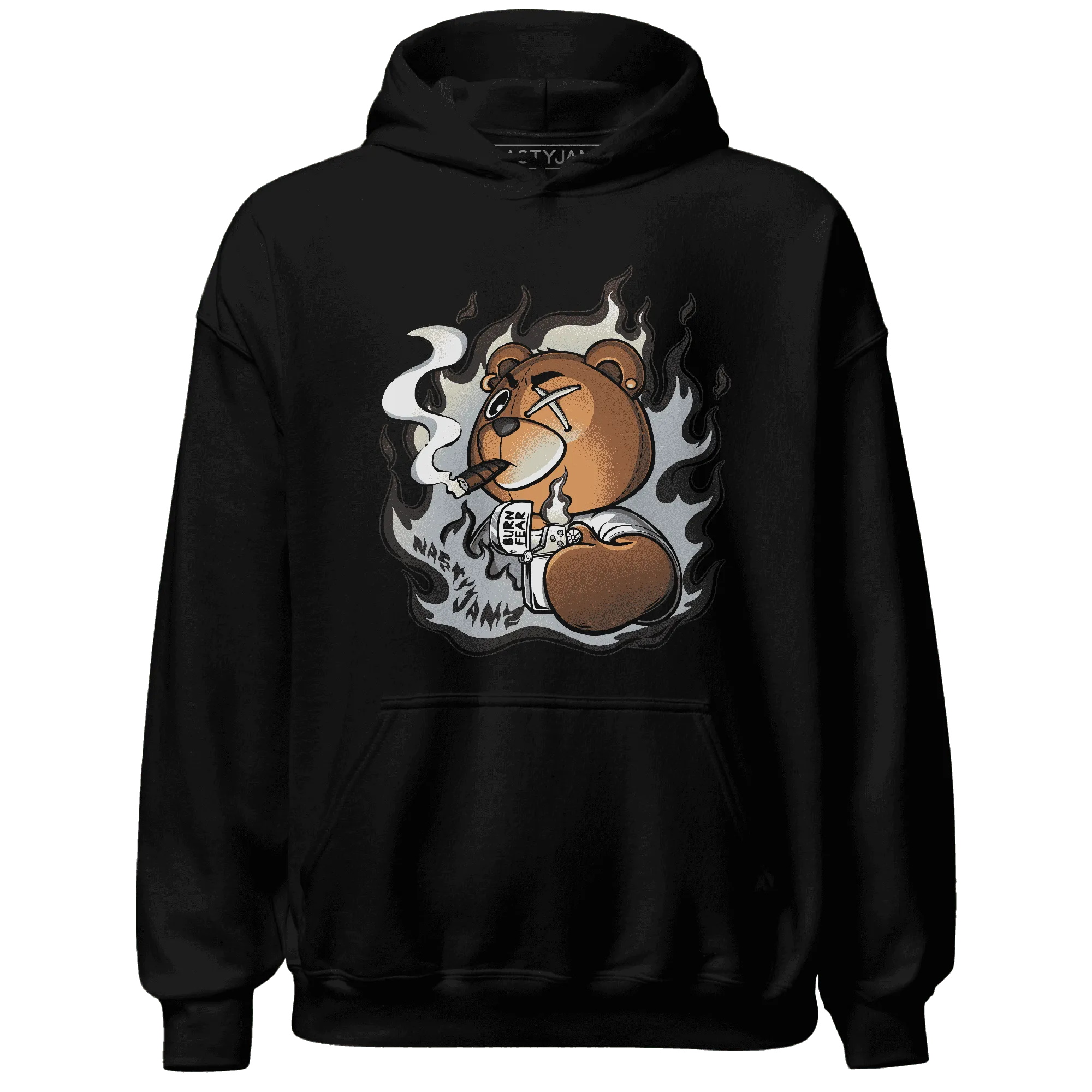 NastyJamz-Wolf-Grey-12s-Hoodie-Match-BER-Burn-Fear