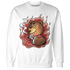 Dune Red 13s Sweatshirt Match BER Burn Fear - NastyJamz