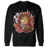 Dune Red 13s Sweatshirt Match BER Burn Fear - NastyJamz