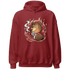 Dune Red 13s Hoodie Match BER Burn Fear - NastyJamz