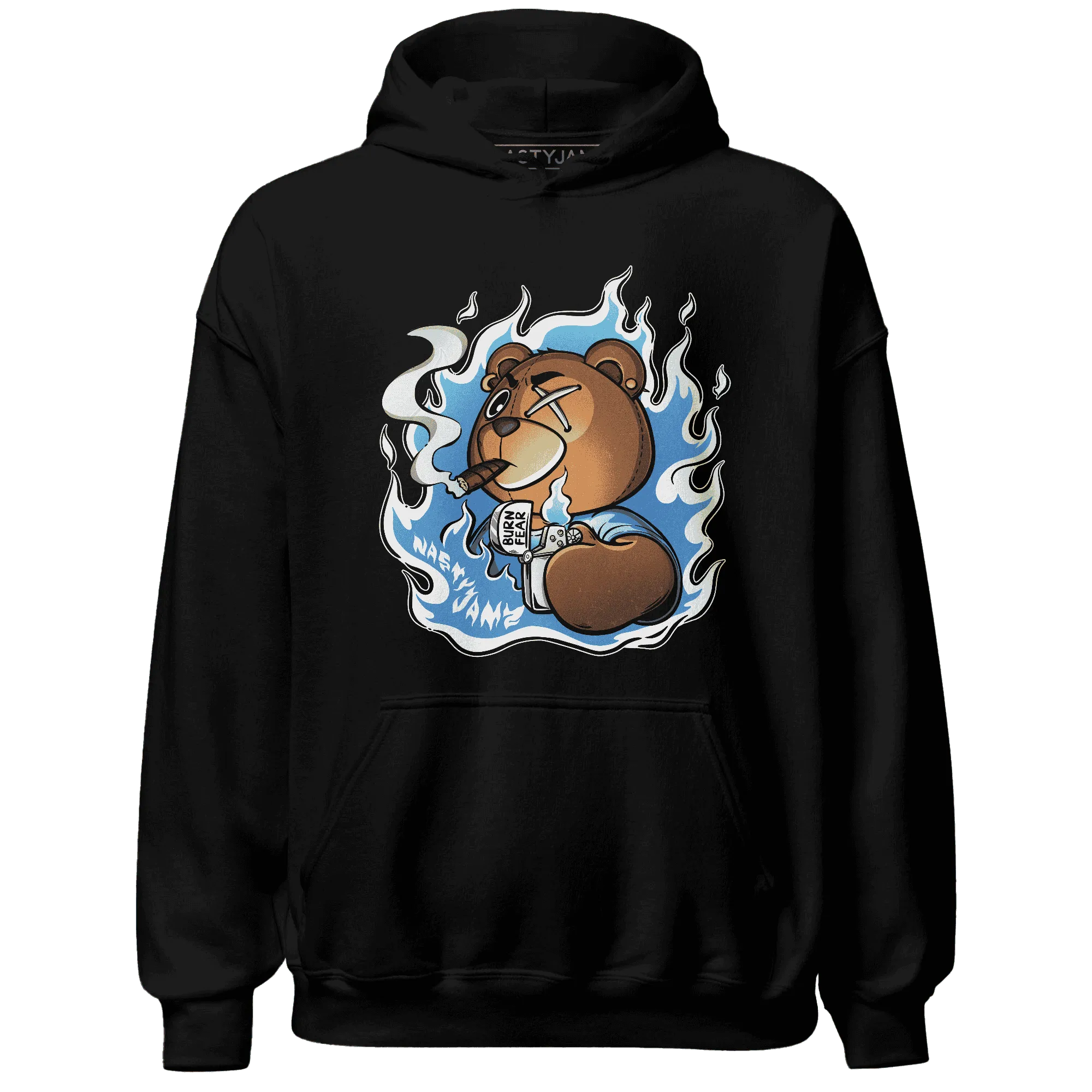 NastyJamz-Carolina-Blue-Univercitii-17s-Hoodie-Match-BER-Burn-Fear