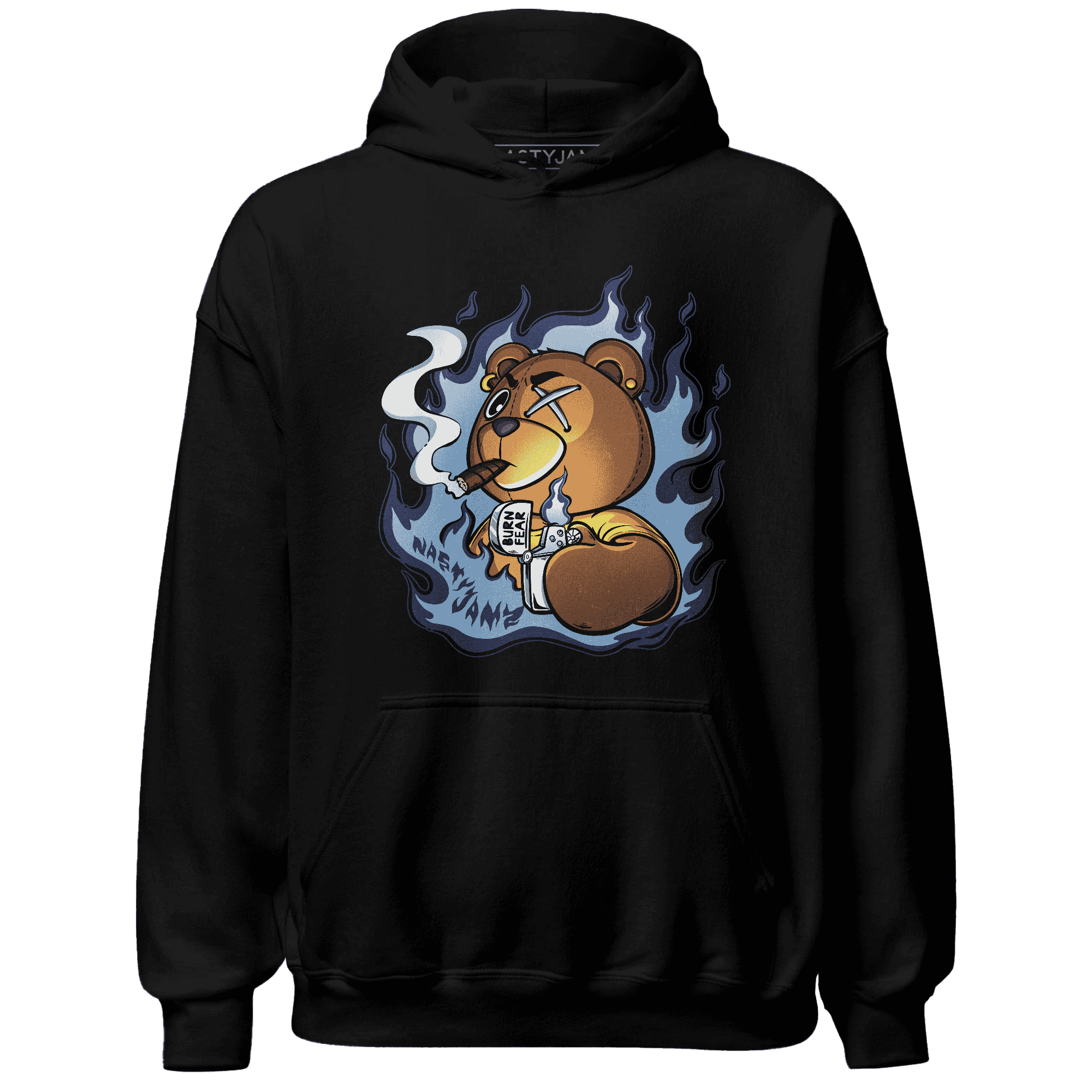 First In Flight 1s Hoodie Match BER Burn Fear - NastyJamz