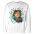 High OG Green Glow 1s Sweatshirt Match BER Burn Fear - NastyJamz