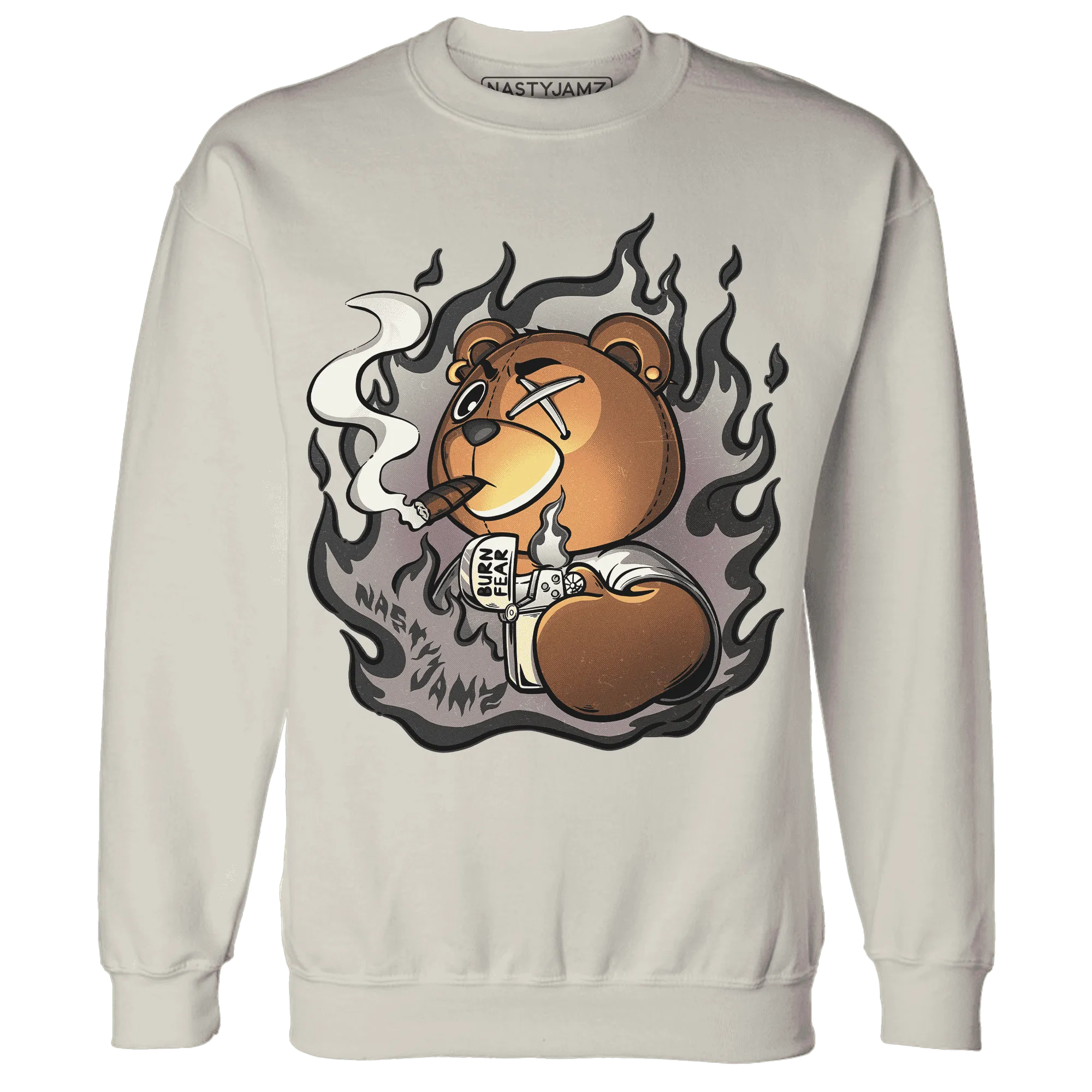 NastyJamz-Black-Violet-Ore-3s-Sweatshirt-Match-BER-Burn-Fear