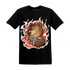Georgia Peach 3s T Shirt Match BER Burn Fear - NastyJamz