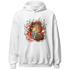 Georgia Peach 3s Hoodie Match BER Burn Fear - NastyJamz