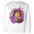 GS Hyper Violet 4s Sweatshirt Match BER Burn Fear - NastyJamz