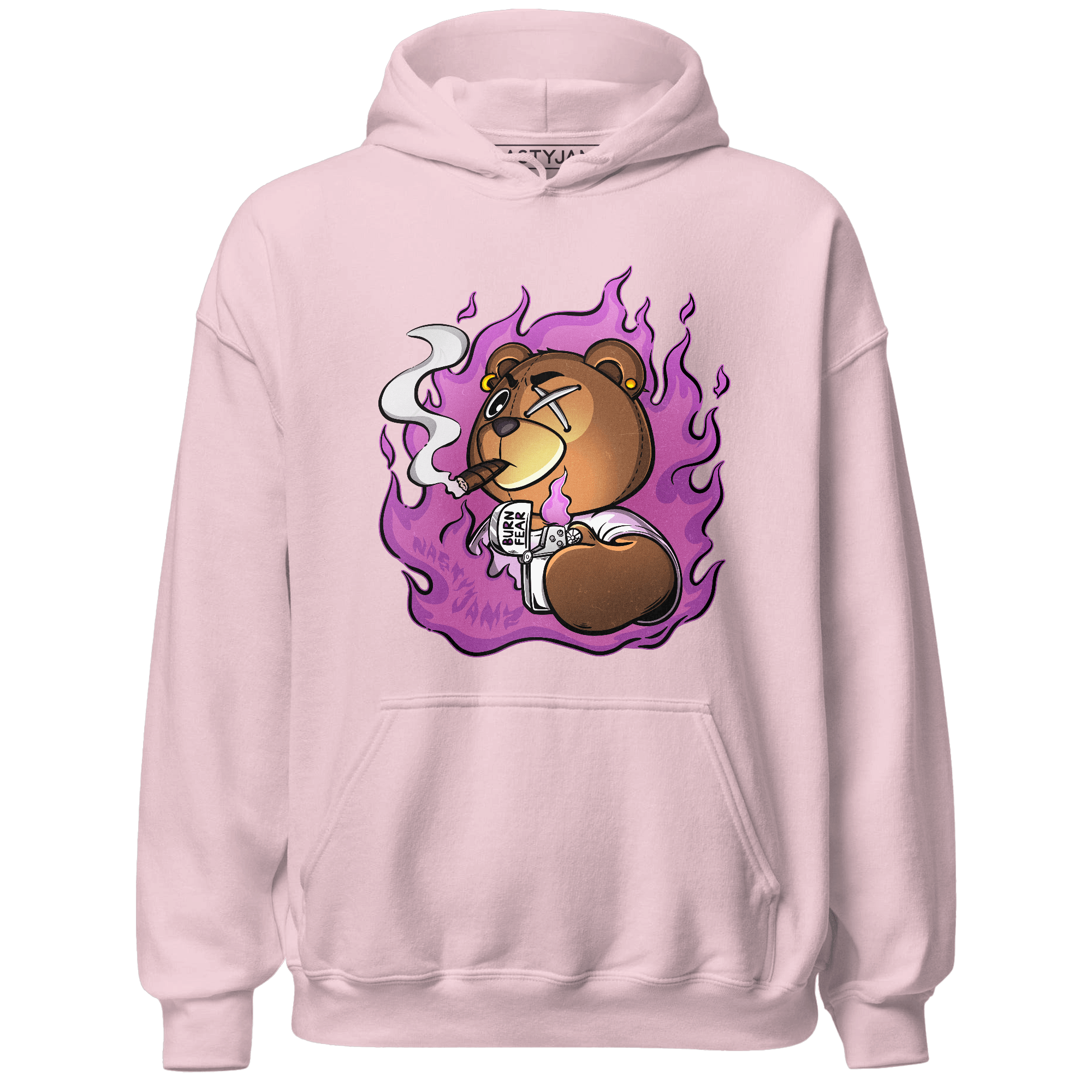 GS Hyper Violet 4s Hoodie Match BER Burn Fear - NastyJamz