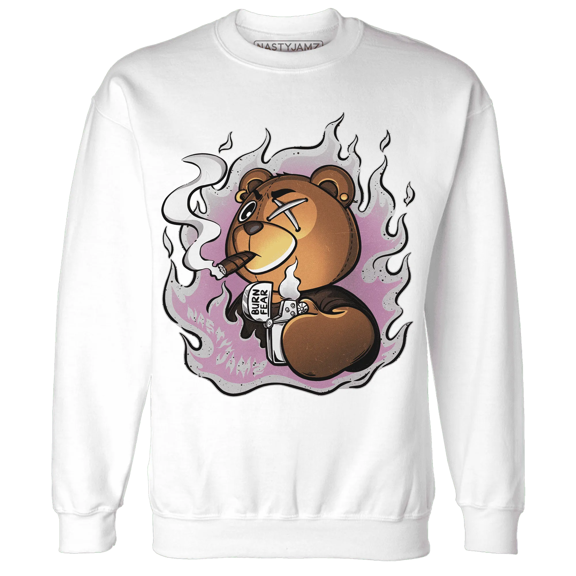 Orchid-Neutral-Grey-Black-White-4s-NastyJamz-Sweatshirt-Match-BER-Burn-Fear