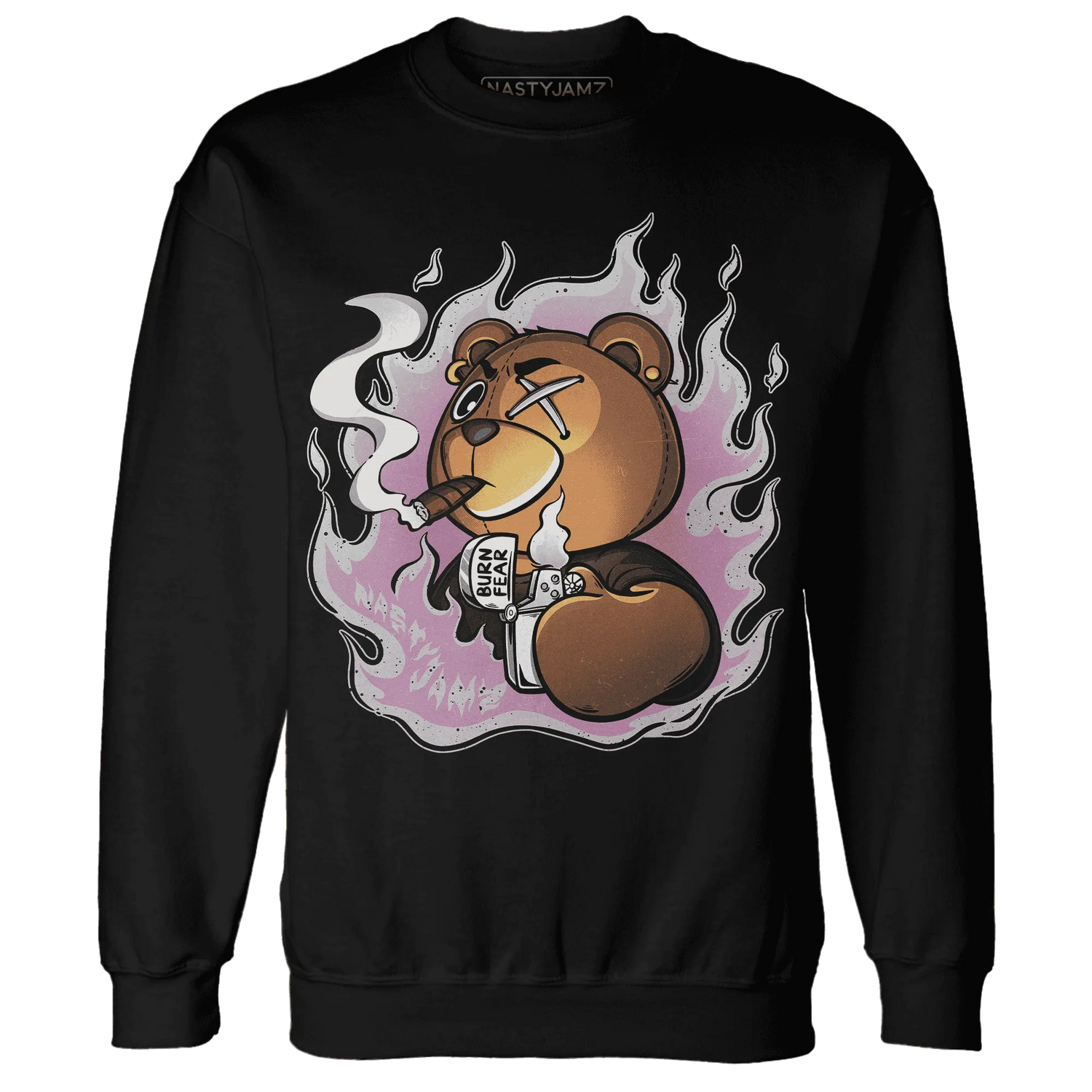 Orchid-Neutral-Grey-Black-White-4s-NastyJamz-Sweatshirt-Match-BER-Burn-Fear
