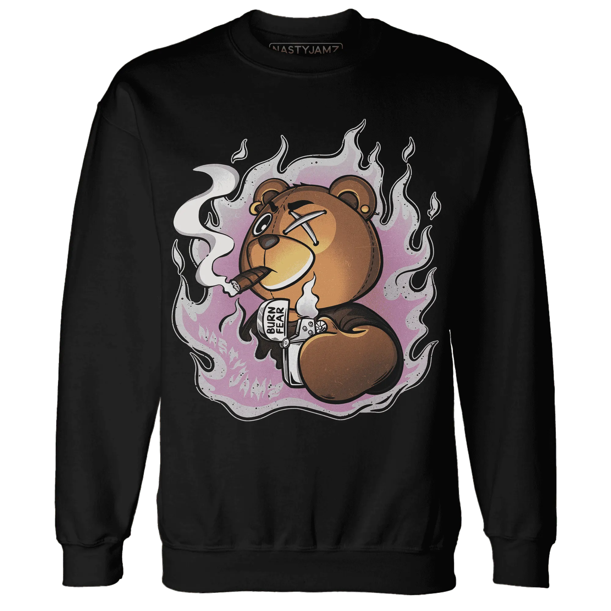 Orchid-Neutral-Grey-Black-White-4s-NastyJamz-Sweatshirt-Match-BER-Burn-Fear