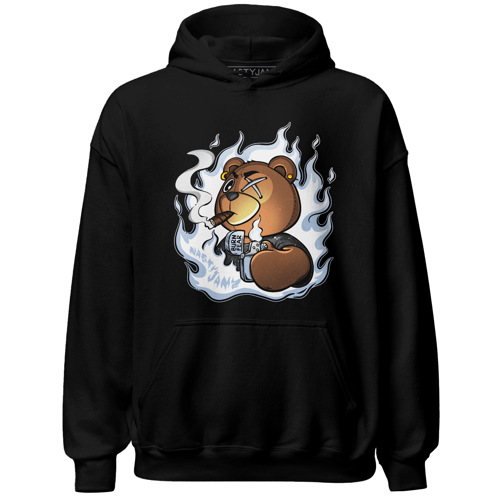 Reverse Oreo 6s Hoodie Match BER Burn Fear - NastyJamz