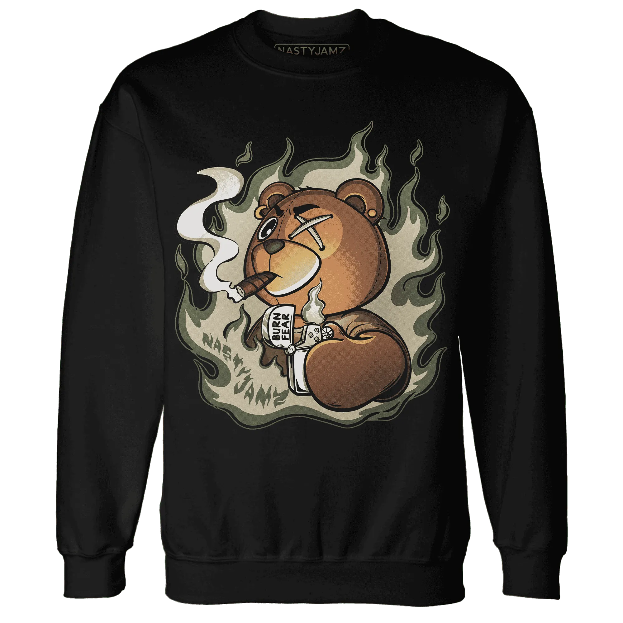 AM-1-Essential-Premium-NastyJamz-Sweatshirt-Match-BER-Burn-Fear