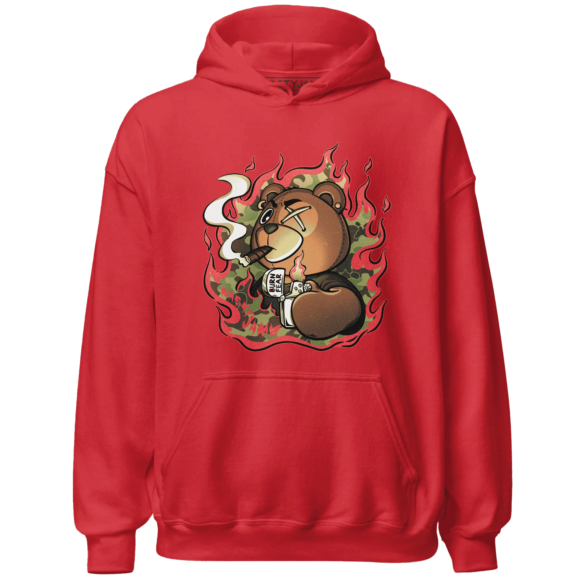 AM-90-Dark-Sage-Solar-Red-NastyJamz-Hoodie-Match-BER-Burn-Fear
