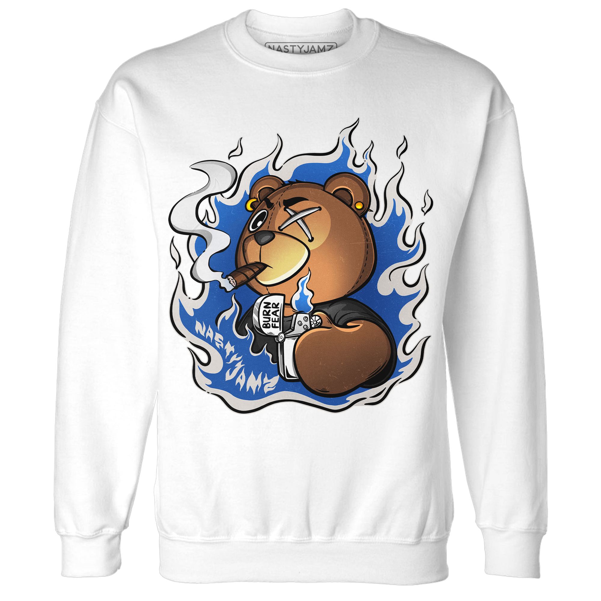 Air Max 1 86 Royal Sweatshirt Match BER Burn Fear - NastyJamz