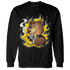 Thunder 4s Sweatshirt Match BER Burn Fear - NastyJamz