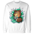 Lucky Green 5s Sweatshirt Match BER Burn Fear - NastyJamz