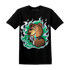 Lucky Green 5s T Shirt Match BER Burn Fear - NastyJamz