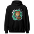 Lucky Green 5s Hoodie Match BER Burn Fear - NastyJamz
