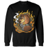 Olive 5s Sweatshirt Match BER Burn Fear - NastyJamz