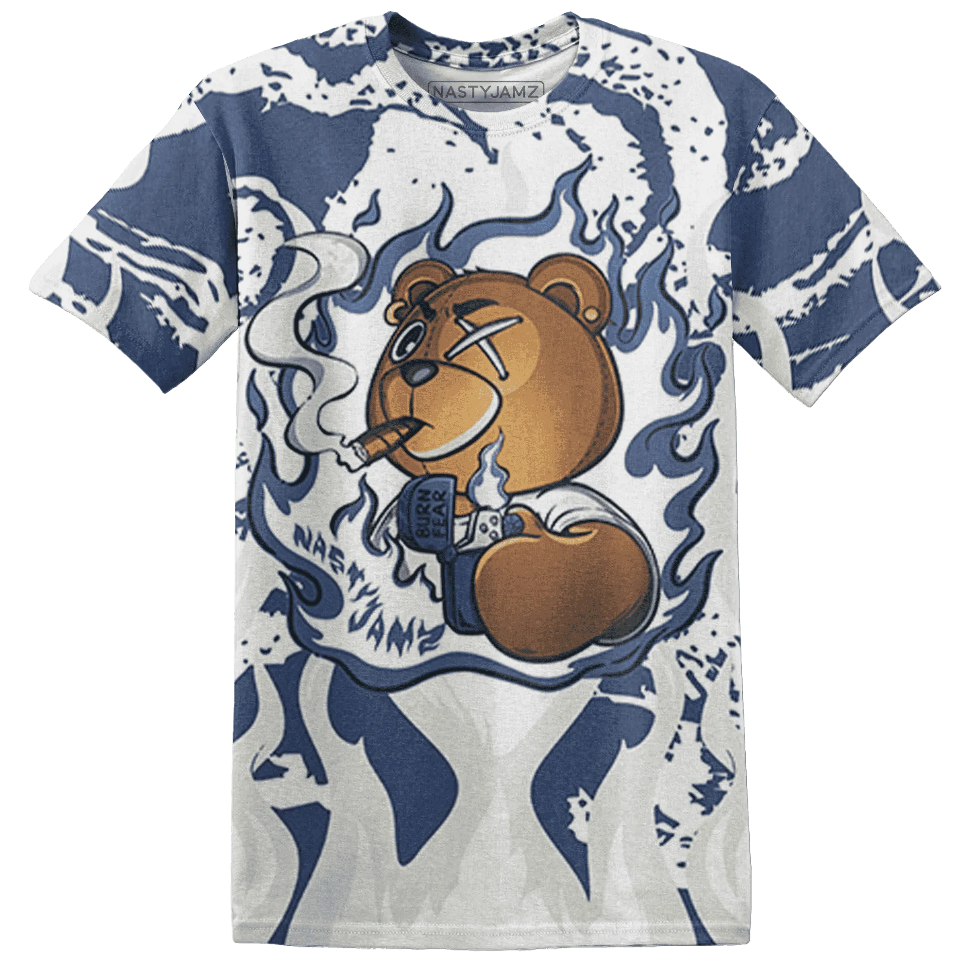 Low-Diffused-Blue-11s-T-Shirt-Match-BER-Burn-Fear-3D