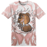Low Legend Pink 11s T Shirt Match BER Burn Fear 3D All-Over Print - NastyJamz
