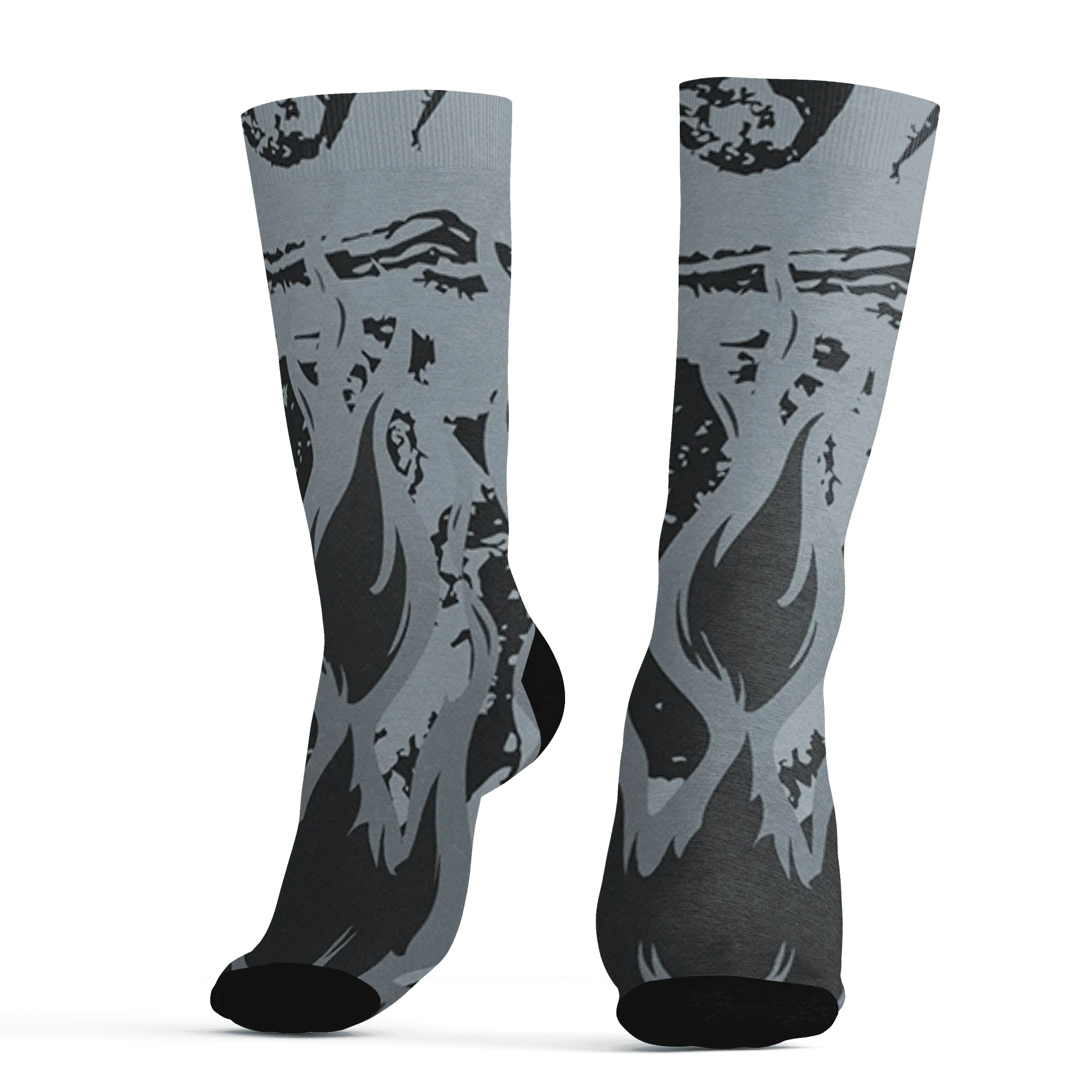 Wolf-Grey-12s-Socks-Match-BER-Burn-Fear-3D