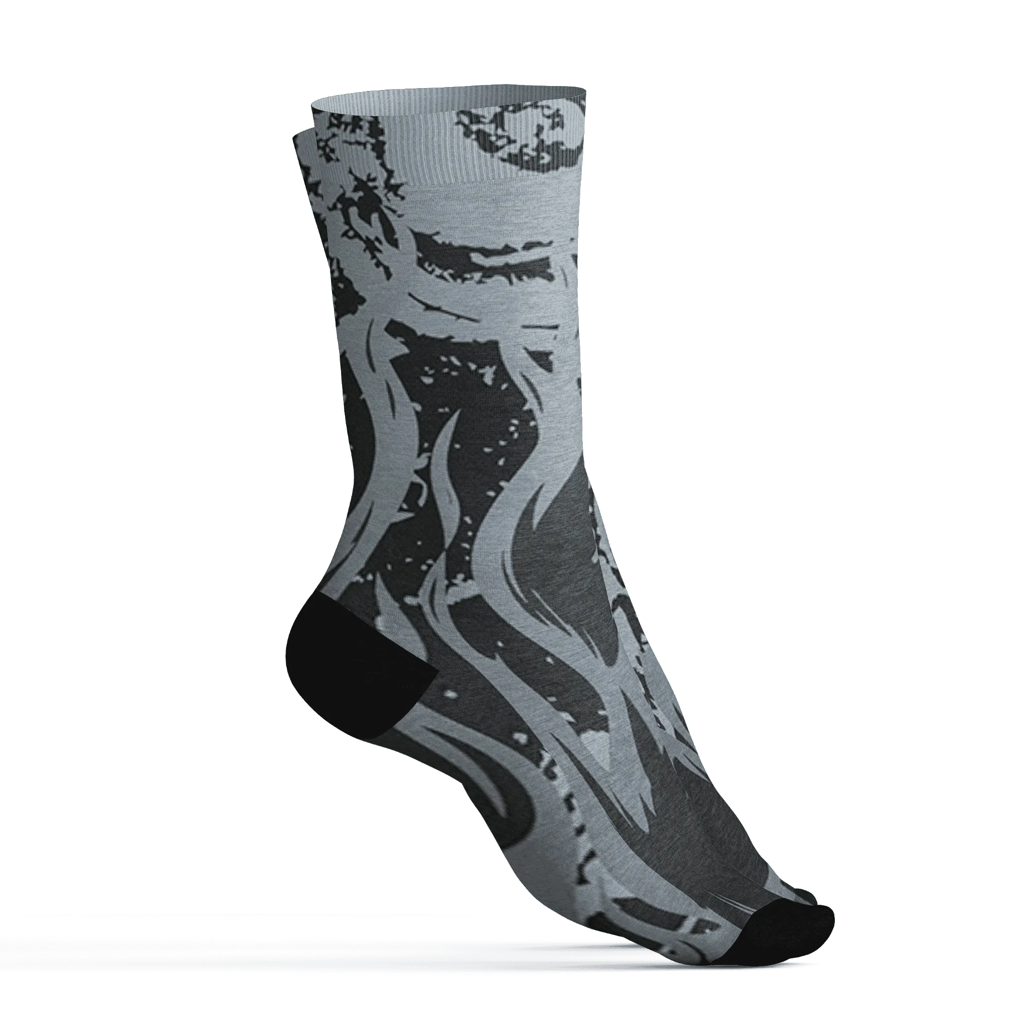 Wolf-Grey-12s-Socks-Match-BER-Burn-Fear-3D