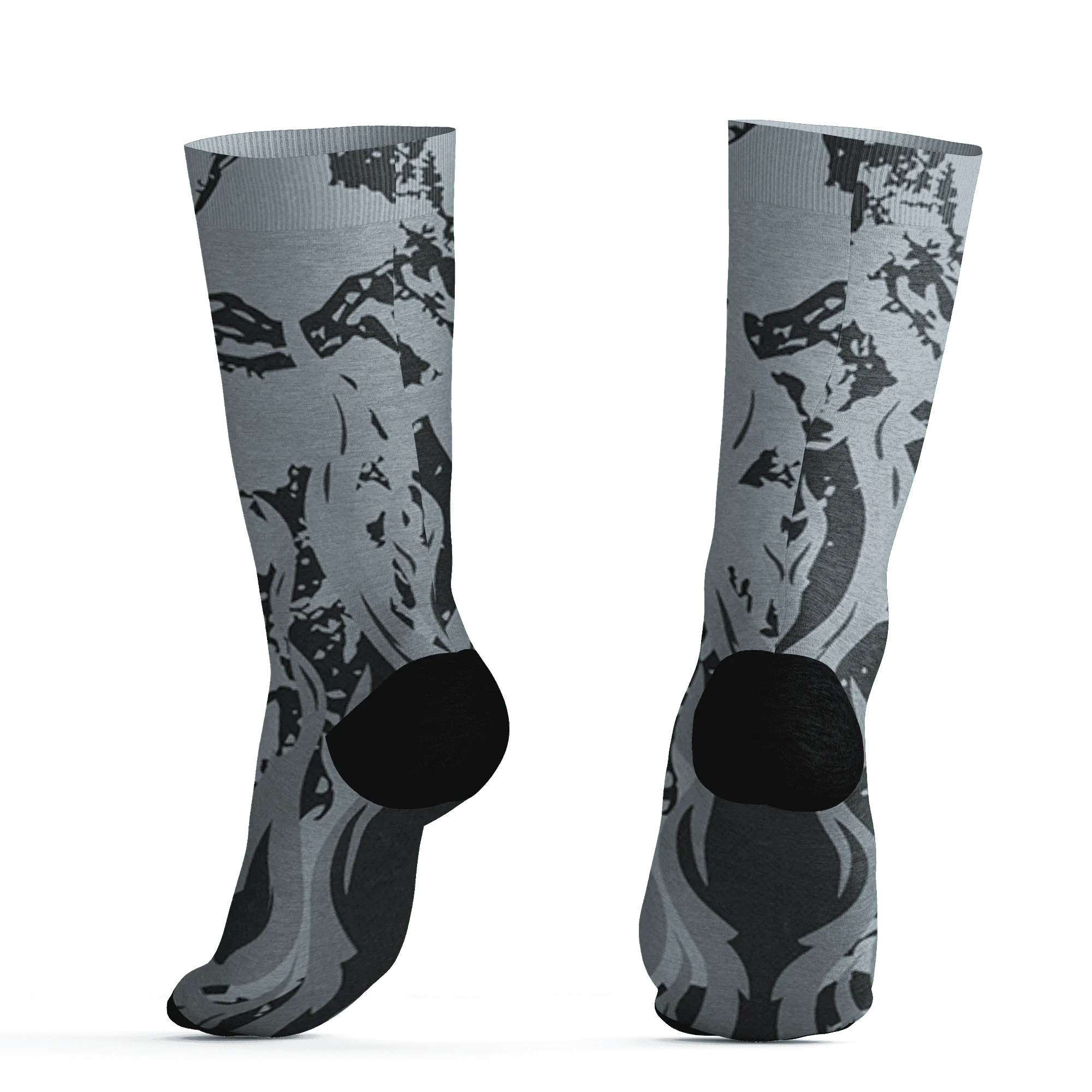 Wolf-Grey-12s-Socks-Match-BER-Burn-Fear-3D